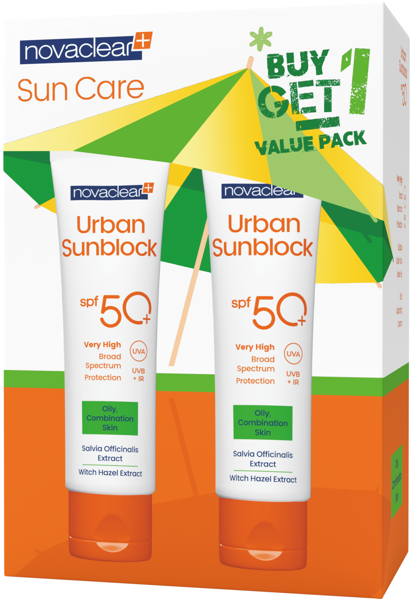 Novaclear Sunscreen Set oily skin (1+1) (Copy) - Novaclearbahrain.com